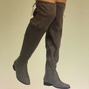 Elegant Over-the-Knee Boots - Brown